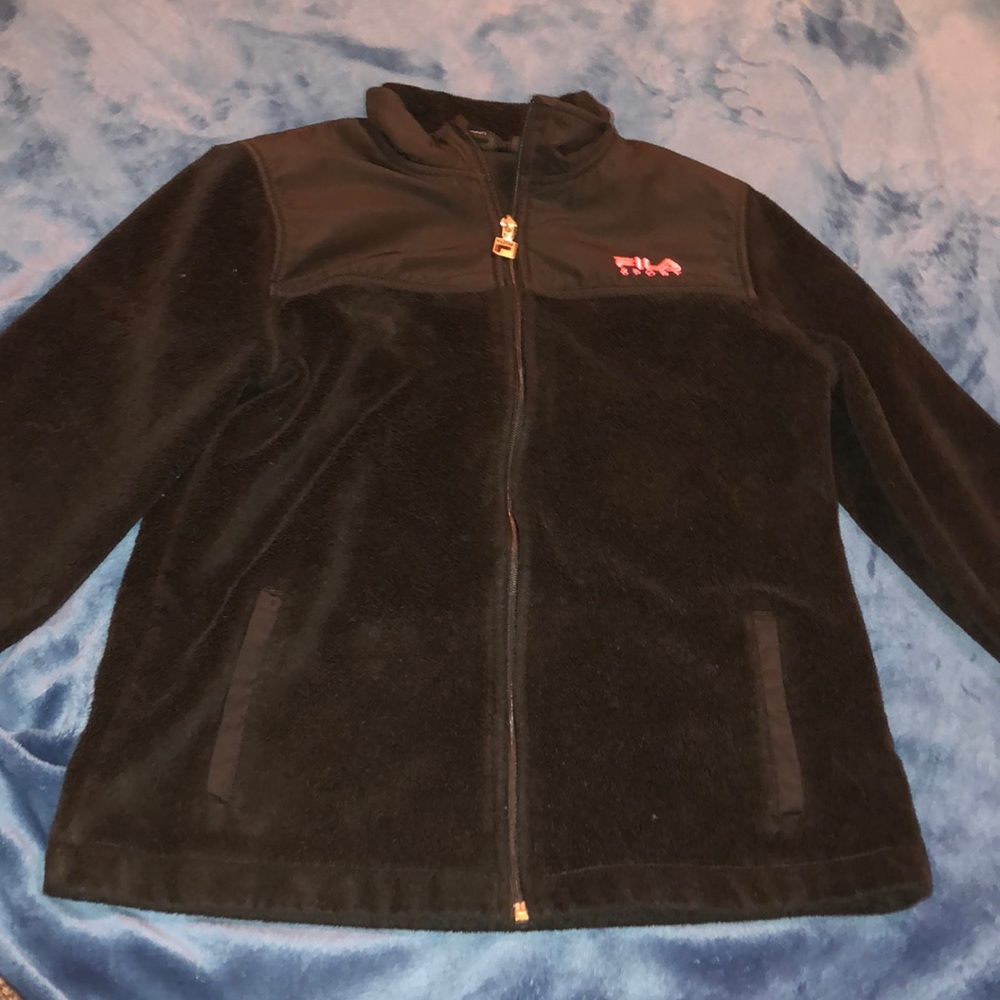 kids fila zip up jacket